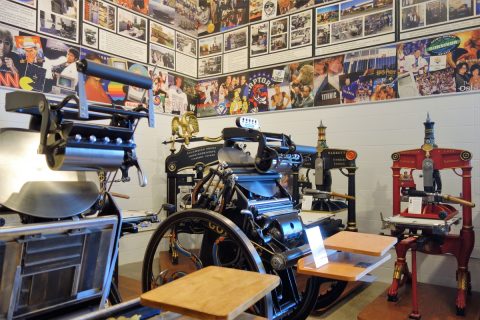 A selection of Hopkinson & Cope presses