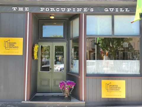 Porcupine's Quill storefront