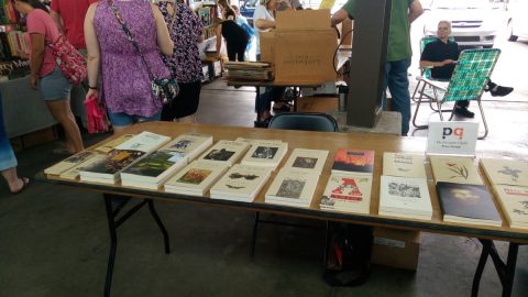 PQL vendor table at Detroit Bookfest.