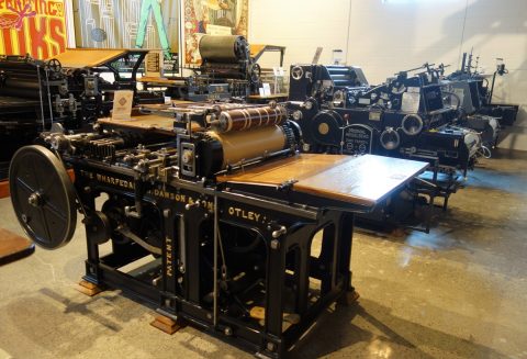 presses at Howard Iron Works