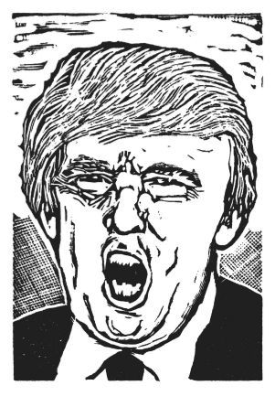 Snark Portrait--Trump as Bellman