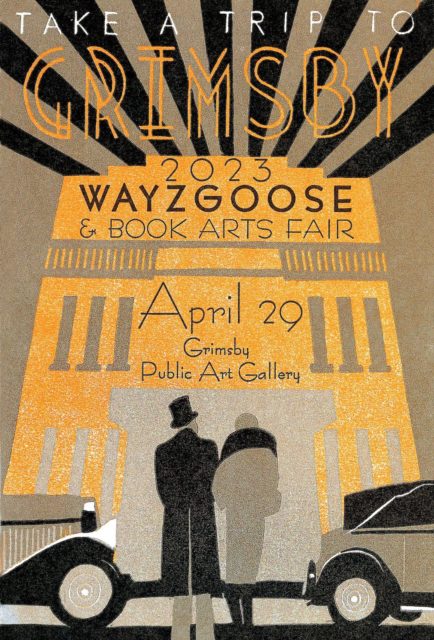 Grimsby Wayzgoose Poster. Image by Weathervane Press
